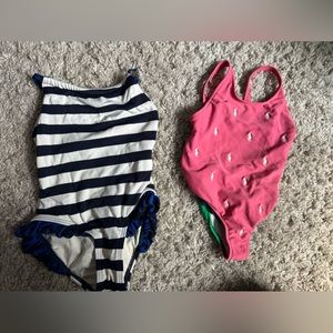 Ralph Lauren and Juicy Couture swimsuits for toddler